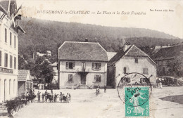 ROUGEMONT-le-CHATEAU - La Place Et La Fôret Frontière - Rougemont-le-Château