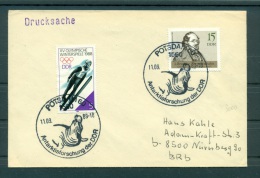 RDA 1989 - Enveloppe "la Recherche En Antarctique De La RDA" - Événements & Commémorations