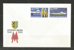 381 * DDR * GANZSACHE * LEIPZIGER FRÜHJAHRSMESSE 1986 * UNGEBRAUCHT *!! - Sobres - Nuevos