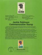 1982  Jackie Robinson, Baseball Player  Souvenir Sheet  Sc 2016 - 1981-1990