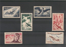 FRANCE  1946/47 P.A. N° Y&T : 16/18-23-30-34** - 1927-1959 Nuovi