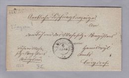 Heimat BE  RÜETSCHI 1863-03-06 1863-03-06 Lang-Stempel Auf Brief Nach Burgdorf - Lettres & Documents