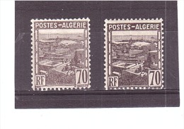 164 2 Teintes  **  Y&T  Vue D'Alger   *ALGERIE*  02/15 - Unused Stamps