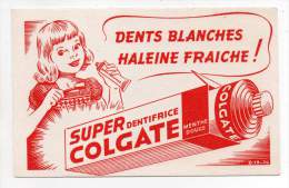 Buvard - Super Dentifrice Colgate Menthe Douce - C
