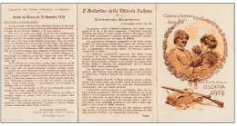 10122-CALENDARIETTO-CORPO D'ARMATA DI GENOVA-1919 - Petit Format : 1901-20