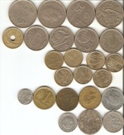 Espagne - PESETAS - 24 Pièces De Type Différent - Période Franco - Juan Carlos -1939 A 2002 -  Colecciones