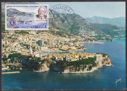 Monaco - Carte Maximum - Principauté - Cartes-Maximum (CM)