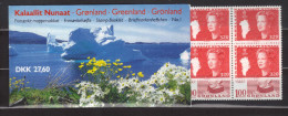 Groënland 1989, Carnet Neuf N° C177 (le 1er Du Groenland) Reine Margrethe - Carnets