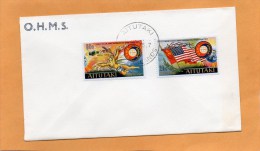 Aitutaki Apollo Soyuz 1975 FDC OHMS - Aitutaki