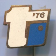 RALLY - TI 1976, Car, Auto, Enamel, Vintage Pin, Badge - Rallye