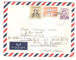 Cover / Lettre Istanbul Turkiye / Turkey 13. 7. 1971 > Nouméa Nouvelle Calédonie REEXPEDIEE St Hilaire Florent 49, TB - Storia Postale