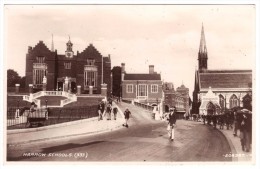 Harrow Schools Real Photo - Valentines - Unused - Middlesex