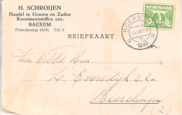 1940 Firmabk Van BAEXEM  Naar Biezelinge - Lettres & Documents