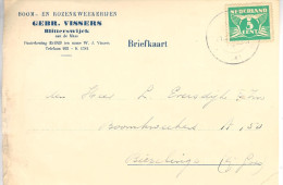 1941 Firmabk Van BLITTERSWIJK  Naar Biezelinge - Lettres & Documents