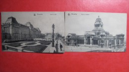 BRUXELLES. Lot 2 Cpa. Palais Du Roi, Palais De Justice - Lotes Y Colecciones