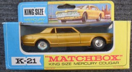MATCHBOX KING SIZE K-21 MERCURY COUGAR - Matchbox