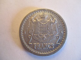 Monaco 2 Francs Non Daté (1943) - 1922-1949 Louis II.