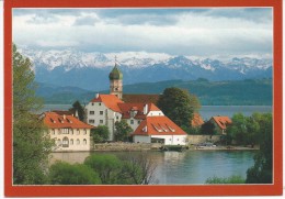 Halbinsel Wasserburrg/Bodensee Mit Schweizer Hochgebirge - Wasserburg A. Bodensee