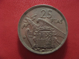 Espagne - 25 Pesetas 1957 (58) Franco 1396 - 25 Peseta