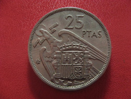 Espagne - 25 Pesetas 1957 (58) Franco 1398 - 25 Peseta