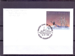 België - Dagen Van De Marine - Briefomslag - Zeebruge 18/7/1998  (RM9808) - Spedizioni Antartiche