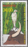 Mayotte 1998 Yvert Poste Aerienne 3 Neuf ** Cote (2015) 18.00 Euro L´oiseau Sur Un Zébu - Posta Aerea