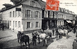 76 - GODERVILLE  La Place Du Marché - Goderville
