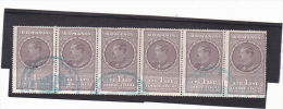 FISCAUX REVENUE,6X STAMPS  ROMANIA. - Revenue Stamps