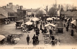 76 - GONNEVILLE LA MALLET - Le Marché - Autres & Non Classés