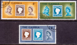 GAMBIA 1969 SG #256-58 Compl.set Used Gambia Stamp Centenary - Gambia (1965-...)