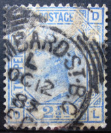 GRANDE-BRETAGNE          N° 62           Planche 22              OBLITERE - Used Stamps