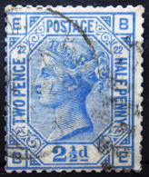 GRANDE-BRETAGNE          N° 62           Planche 22              OBLITERE - Used Stamps