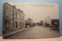 ENTRAMMES   ---La Gendarmerie ,route De Chateau-Gontier - Entrammes