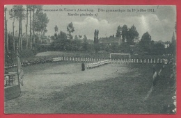 Alsemberg, Le 16 Juillet 1911 - Fête Gymnastique Du Pensionnat St-Victor - 1914 ( Verso Zien ) - Beersel