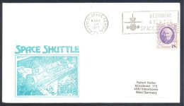 USA 1977 Cover: Space Weltraum: Beginning New Era Space Shuttle Kennedy Space Center Cancelllation - Etats-Unis