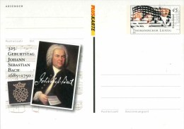 Entier Postal De 2003 Sur CP Illustrée "Jean Sébastien Bach" - Illustrated Postcards - Mint