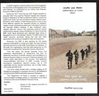 INDIA, 2015, BROCHURE WITH INFORMATION, Border Security Force, Military, Militaria, - Covers & Documents