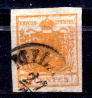 ASI1 - LOMBARDO VENETO , Il 5 Cent N. 1 Usato. SPL - Lombardy-Venetia