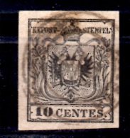 ASI2A - LOMBARDO VENETO , Il 10 Cent N. 2 Usato. SPL - Lombardo-Vénétie