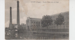 88 - VINCEY / VUE DE L'USINE PRISE DU CANAL - Vincey