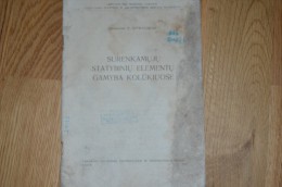 Litauen Lithuania 1960 Construction - Tijdschriften