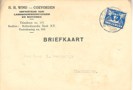 1938 Firmabk Van COEVORDEN Naar Biezelinge - Covers & Documents