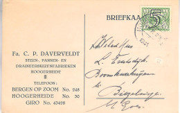 1941 Firmabk Van HOOGERHEIDE Naar Biezelinge - Lettres & Documents