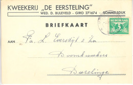 1941 Firmabk  Van SOMMELSDIJK Naar Biezelinge - Covers & Documents