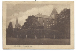 CPA - Allemagne - GELDERN - Schloss Haag - Postes Militaires 1919  // - Geldern