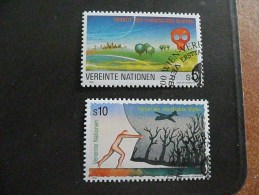 Timbre NATIONS UNIES N° 127 Et 128 - Oblitérés - Catalogue : YVERT & TELLIER 2013 - Used Stamps