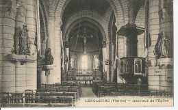 LENCLOITRE - Intérieur De L'église - Lencloitre