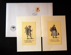 Suisse - Lettre Commercial De 1990 Avec Timbre Pro Patria De 0.35 + Deux Gravures Associées Au Thème - Storia Postale