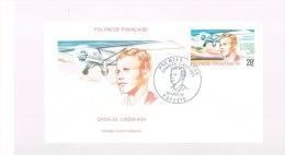 Überschall Concorde - Französisch Polynesien 18.8.77 - FDC / Lindbergh (242) - Otros & Sin Clasificación