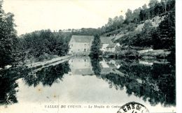 N°45598 -cpa Vallée Du Cousin -le Moulin De Cadoux- - Wassermühlen